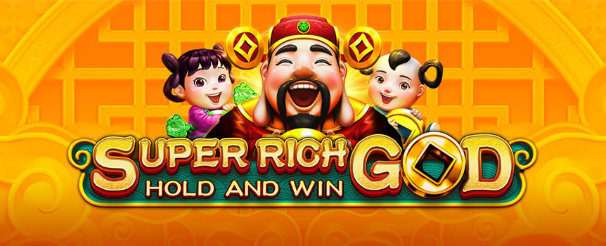 For a poke with Free Spins, Re-Spins, Holds and huge Payouts - look no further than Super Rich God: Hold and Win